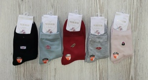Носки женские (В упаковке 10 пар, цвета разные) 398