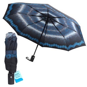 Зонт складной "Кружевной узор" (автомат). D98 см.